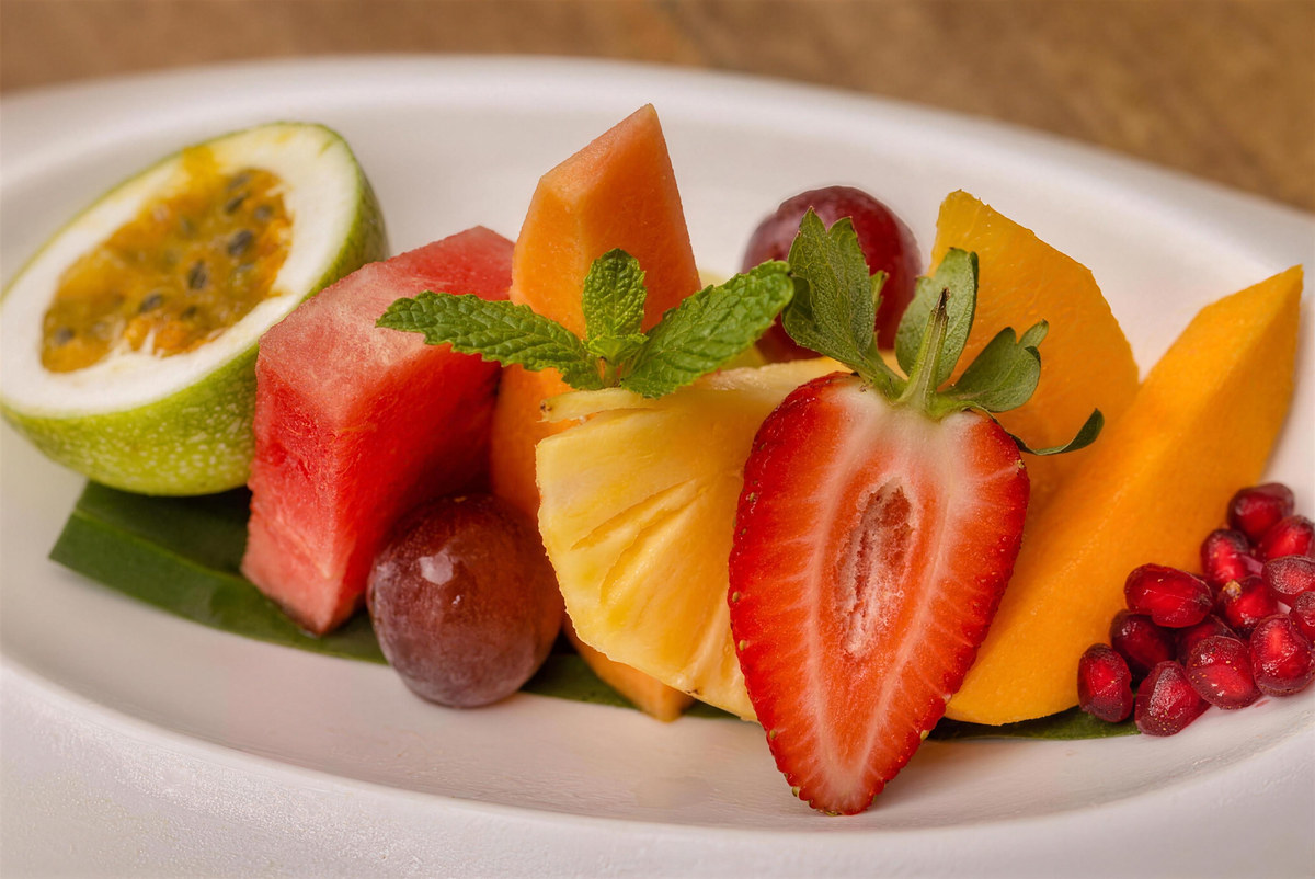 Tropical fruit plate